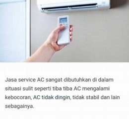 contoh website service AC